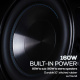 Dayton Audio IOSUBP, 10 tuuman subwoofer 2.1-vahvistimella ja BT:llä Dayton Audio IOSUBP, 10 tuuman subwoofer 2.1-vahvistimella ja BT:llä