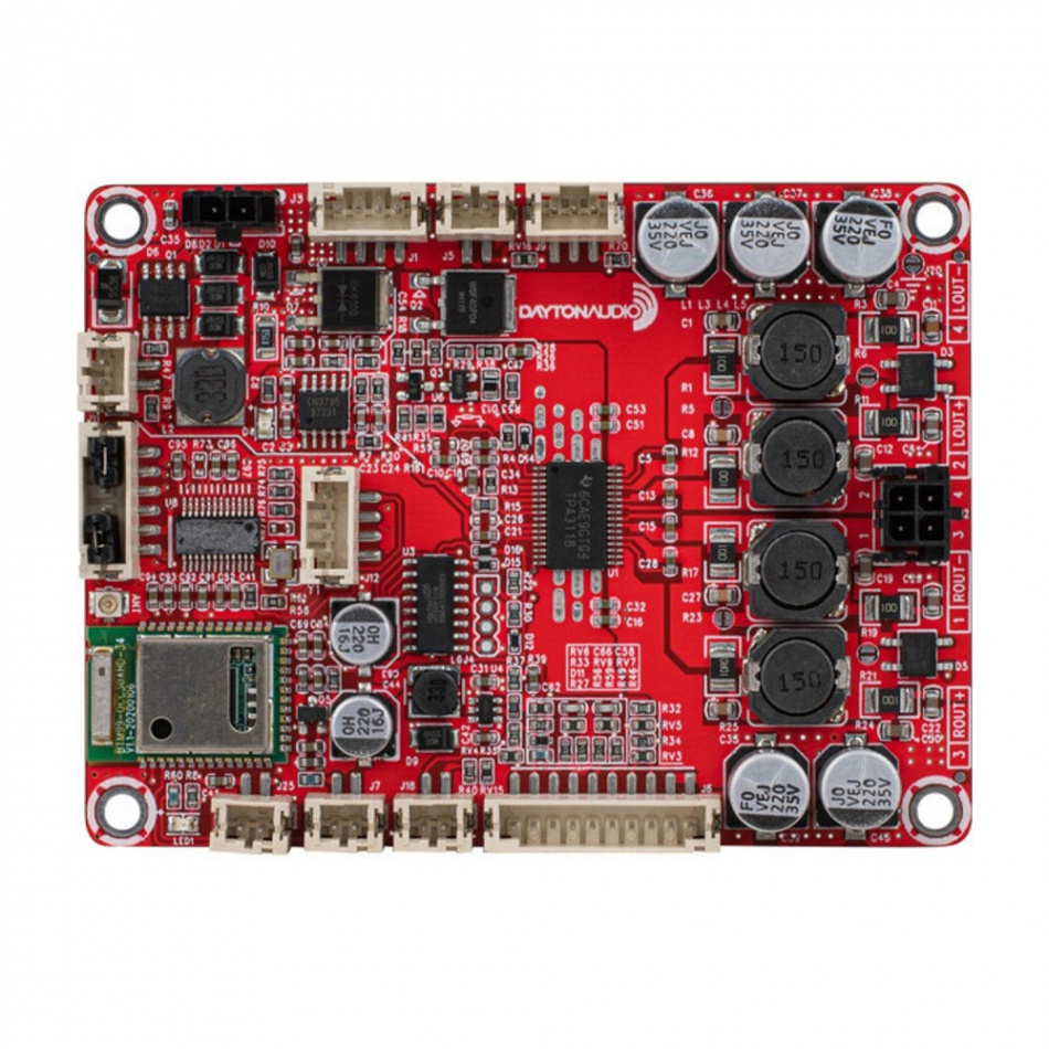Dayton Audio KAB-230 v4, klass D-förstärkarkort med Bluetooth