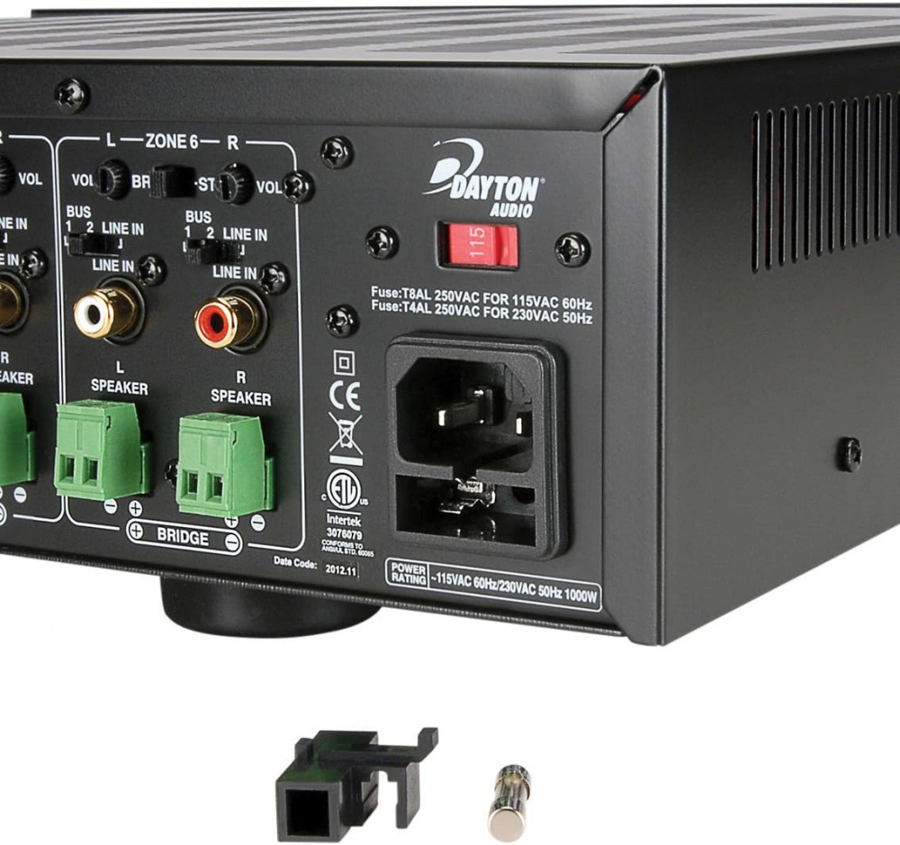 Dayton Audio MA1240a, multiroomförstärkare