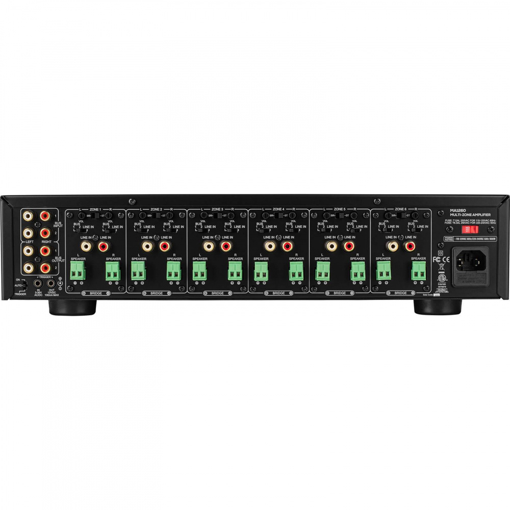 Dayton Audio MA1260, multiroomförstärkare