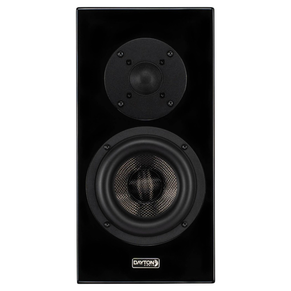 Dayton Audio OPAL1 jalustakaiutin, kiiltävän musta pari