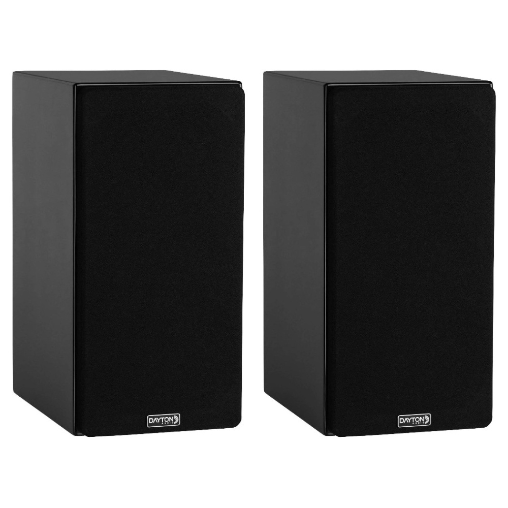 Dayton Audio OPAL1 jalustakaiutin, kiiltävän musta pari