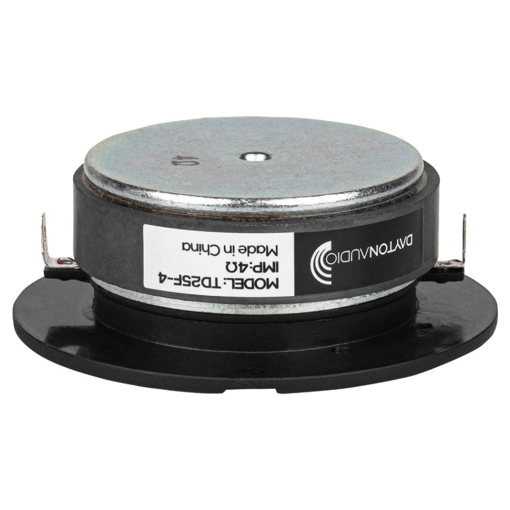 Dayton Audio TD25F-4, 1 tuuman soft dome-diskantti