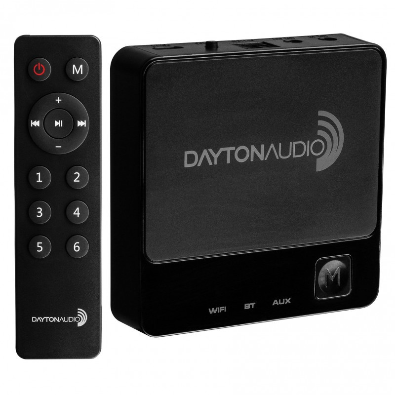 Dayton Audio WBA31 Nätverksstreamer med BT & WiFi