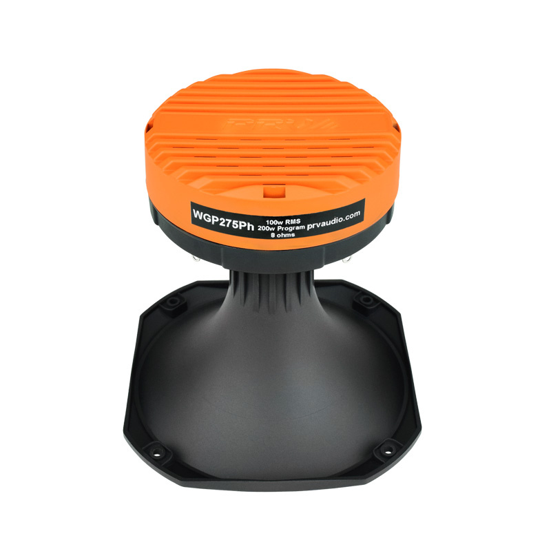 PRV Audio WGP275PH mellanregister-driver med horn, styck