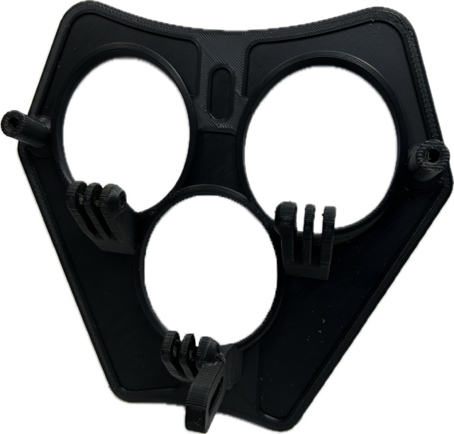 KTM 2024- 3D print Lamphållare Nizled till 3xE30F/E40F