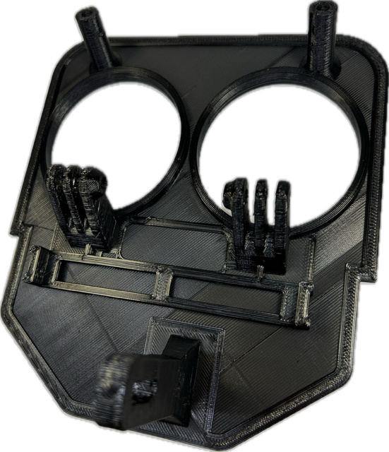 Husqvarna 2024- 3D print Lamphållare Nizled till 2xE30F/E40F