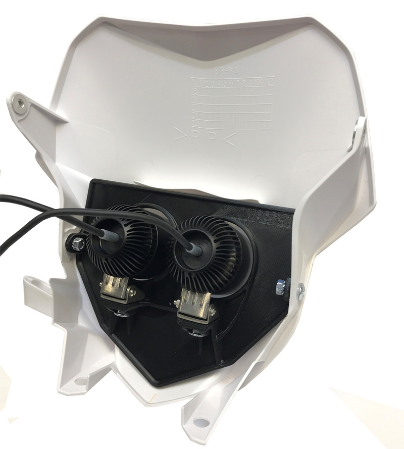 Yamaha 2019-2023 3D print Lampfäste Nizled 2xR40DRL/E40D