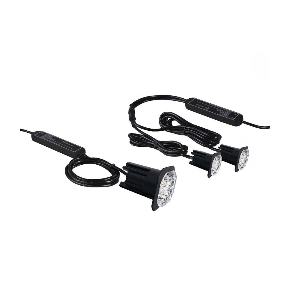 Swedstuff upotettavat LED-vilkkuvalot 2 x 10 W, oranssi