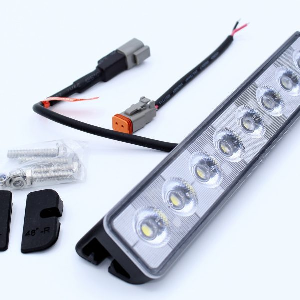 NIZLED B48RF, kulmikas 24,2 cm taka-/työvalo, 48W