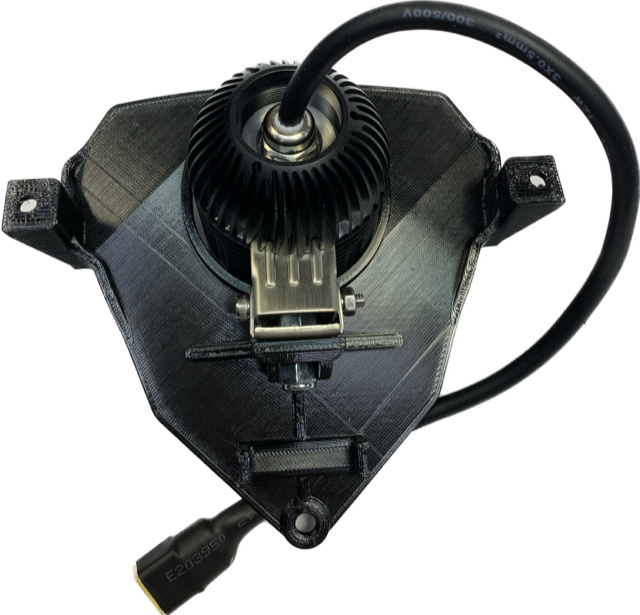 Lampfäste Beta -2019, utan kåpa, NIZLED R40DRL kallvit (40w)