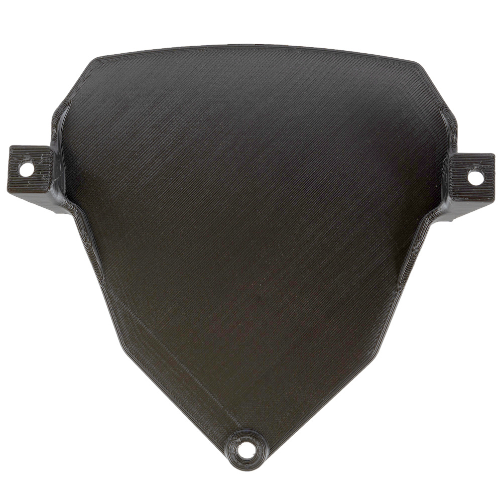 Skyddsplåt lamphus Beta 2020-2023 svart