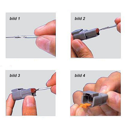 NIZLED DTP-kontakt hane