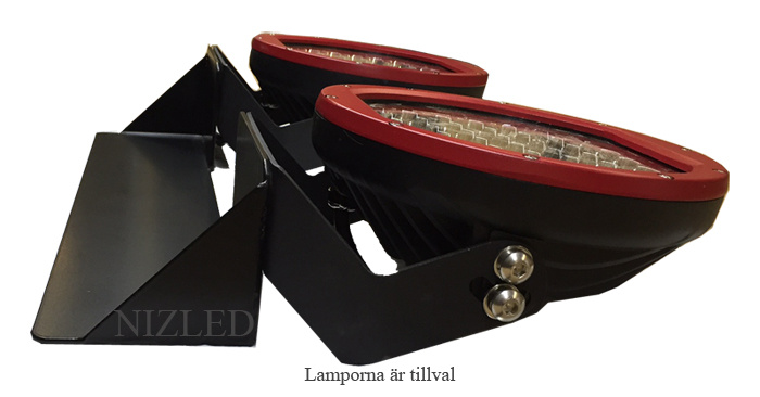 NIZLED nummerplåtfäste för N225