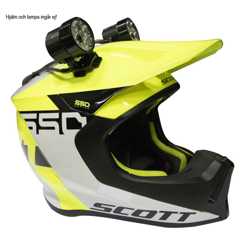 Goprofäste för E40F, ex hjälm 360grader vridbart