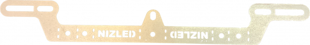 Hjälmfäste lättad för 1, 2 eller 3 st E40F lampor