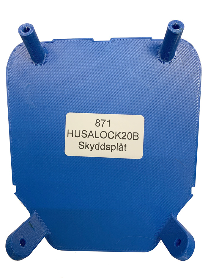 Skyddsplåt lamphus Husqvarna 2020-2023, blå