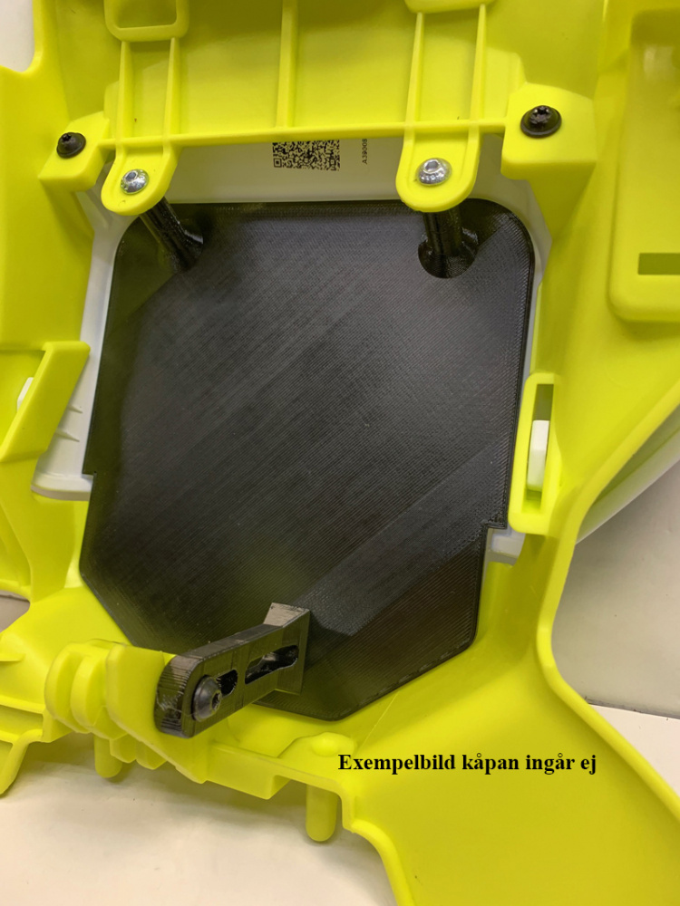 Skyddsplåt lamphus Husqvarna 2024-, svart