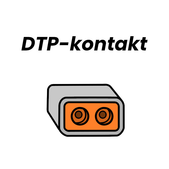 NIZLED 12V Kaapelisarja lisävaloille, 1x DTP-liitin, 216W max