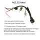 NIZLED 12V Kaapelisarja lisävaloille, 3x DTP-liitin, 500W max NIZLED 12V Kaapelisarja lisävaloille, 3x DTP-liitin, 500W max