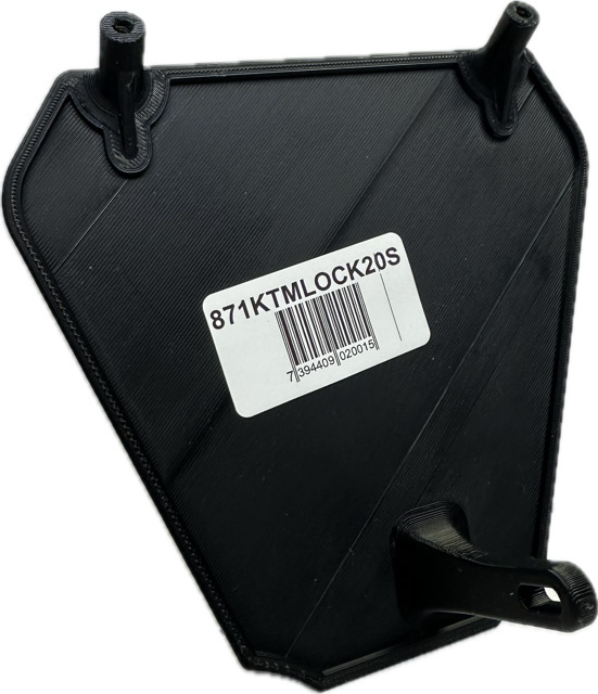 Skyddsplåt lamphus KTM 2020-2023 svart