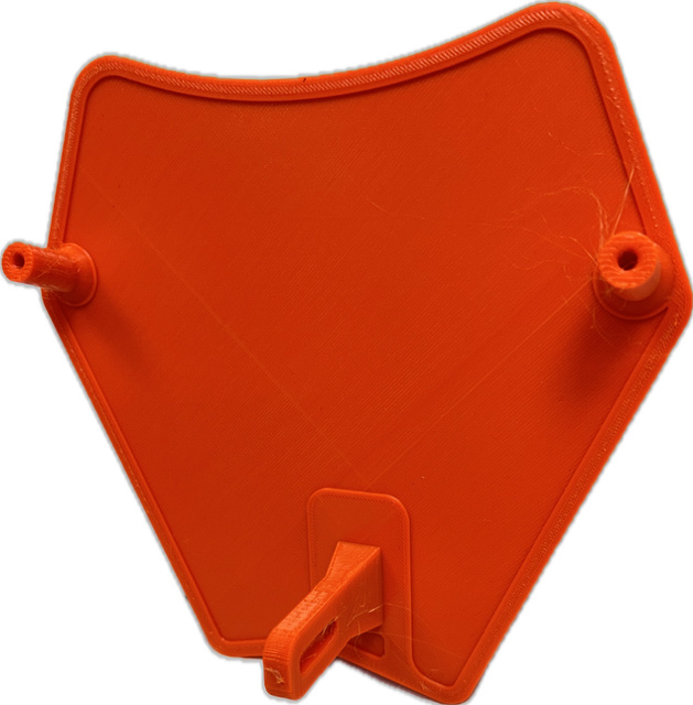 Skyddsplåt lamphus KTM 2024- orange