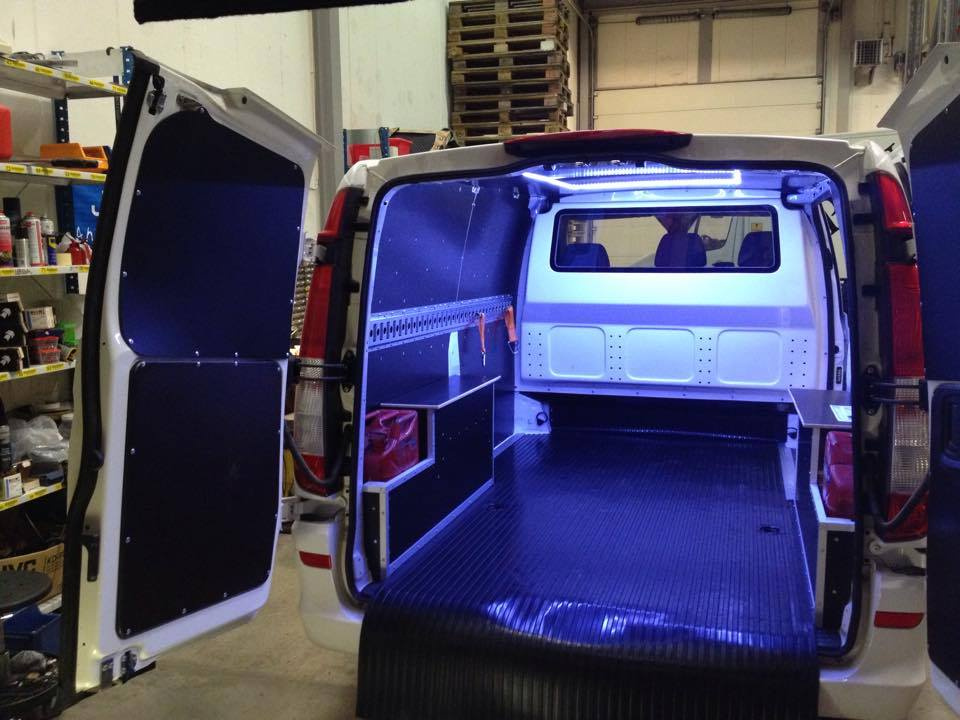 NIZLED 0,5 m LED Aluminiumlist vit 10watt