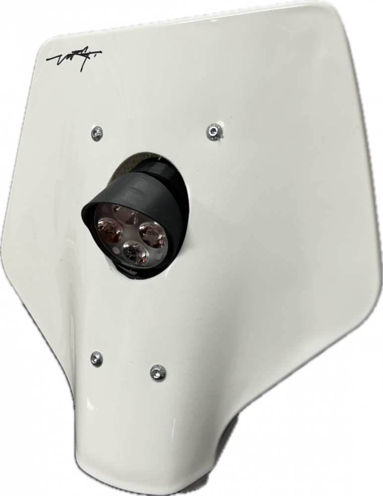 Stark Varg aktiv Nizled lampkåpa E40F5k varmvit- 40watt/6ah liion batteri, vit