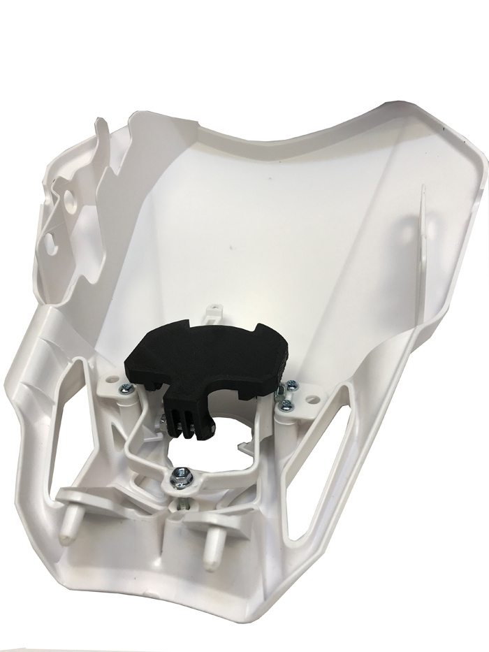 TM Racing 2020-2025, vit, varmvit 1xE40F5K (50W) lampkåpa