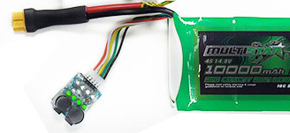 LiPo volt alarm 2-4 cell