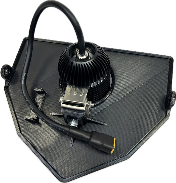 Lampfäste 40w Yamaha WR 2019-2023, NIZLED 1xR40DRL