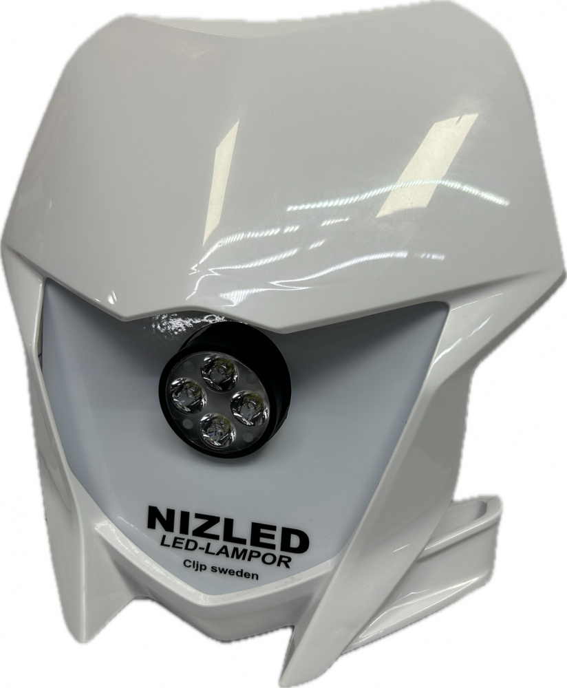 Singel lampkåpa 40w Yamaha YZ/WR 2019-2024, vit, kallvit, 1xE40F