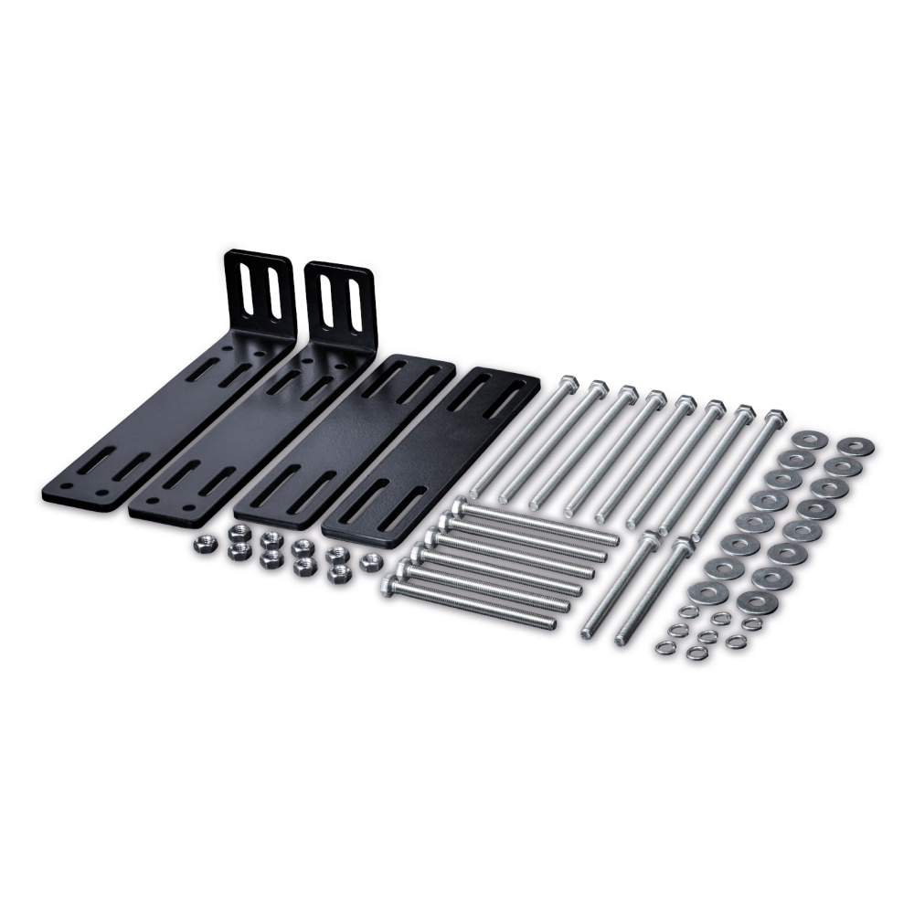 Strands Siberia Universaali puristuskiinnike törmäyskaiteeseen - Musta