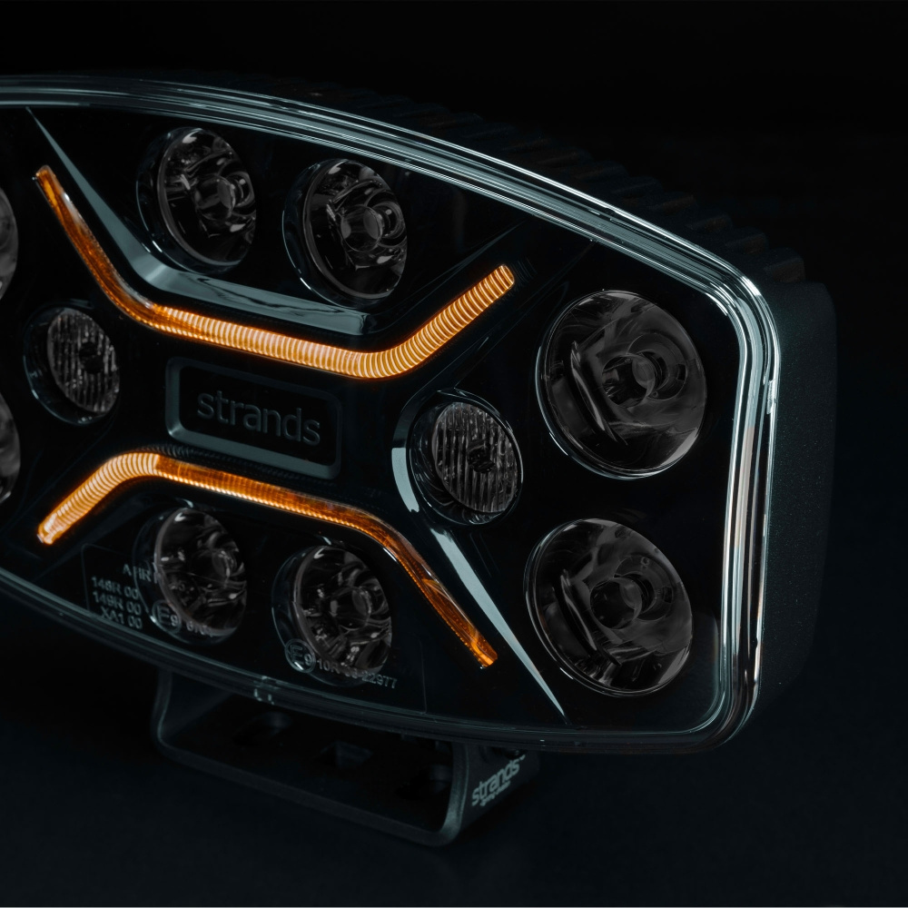 Rannan Pimeä Ritari Hullu Lisävalo Ovaali