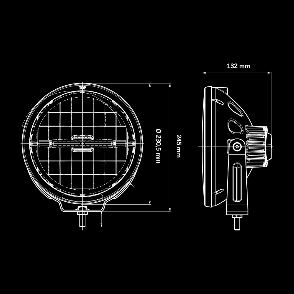 Strands-lähettiläs Extra-valo 9