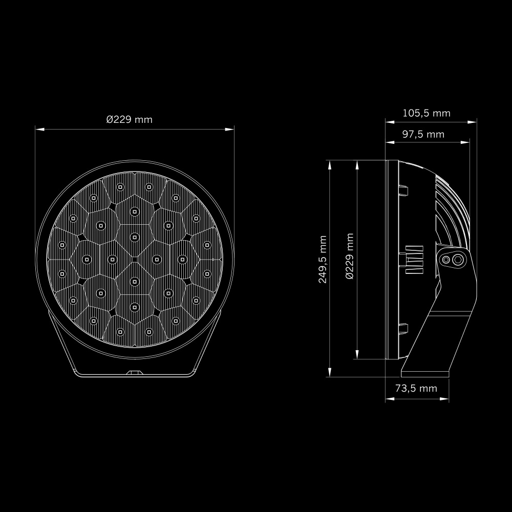 Strands Yukon 2.0 Flood Extra -valo LED 9