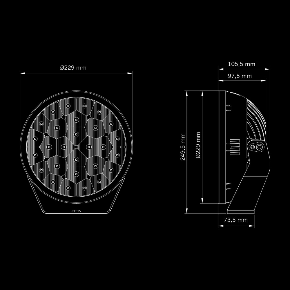 Strands Yukon 2.0 Flood Extra -valo LED 9