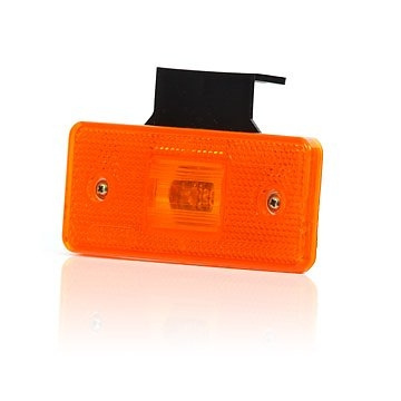 Strands Sido.M Orange 12-24V Telineellä ja heijastimella. IP68. E-merkattu. LED