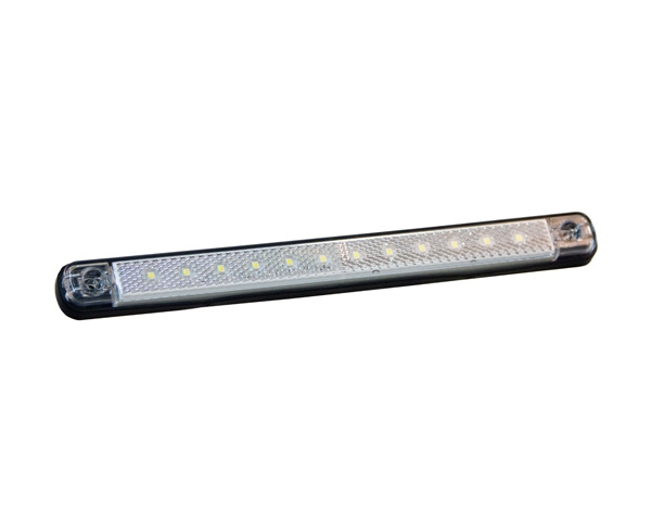 Rantaviivan sijaintivalo Valkoinen LED M Reflex, 12-24V