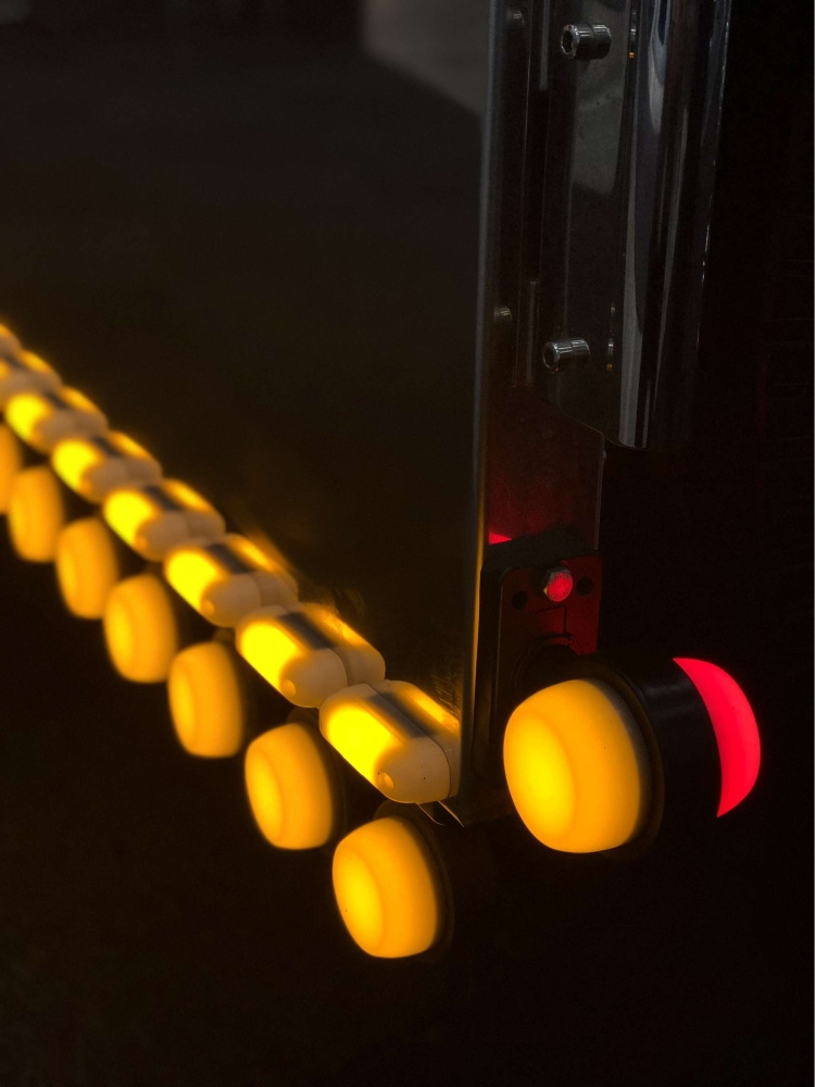 Strands Neon 3 LED Oranssi, 12-24V E-merkattu