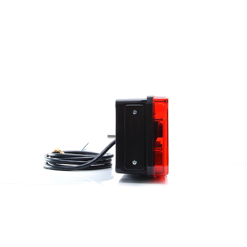 Strands takavalo 5-kammare LED-auton takavalo, Med NS Belysning Alaspäin 12/24V