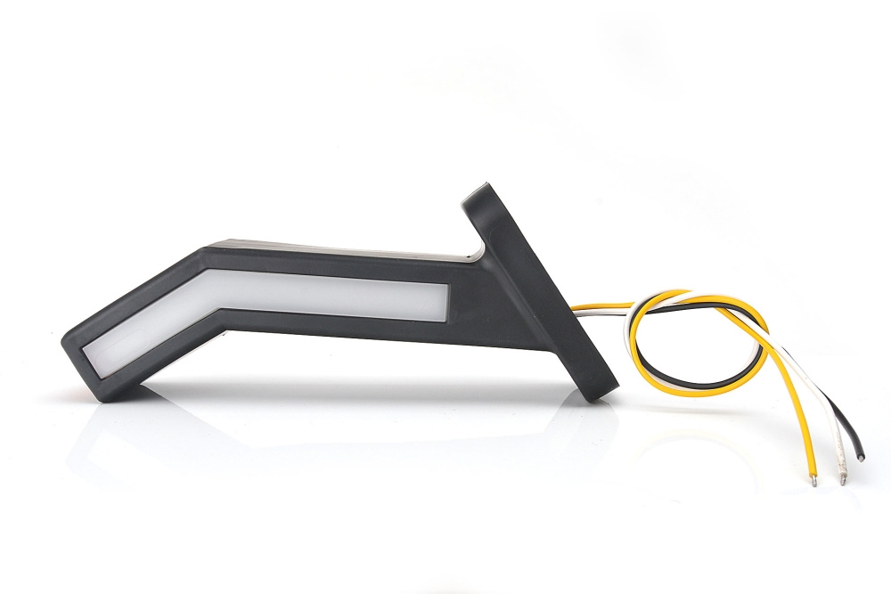 Strands Gummiarm Pituus Oikea - Dyn. Vilkku,12-24V Dc, IP66/68, E-hyväksytty