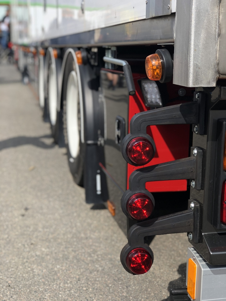 Strands Viking Pituusvalo 6 LED, Punainen