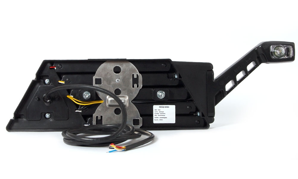 Strands takavalolamppu 8-kammainen vasen.,12-24V LED.