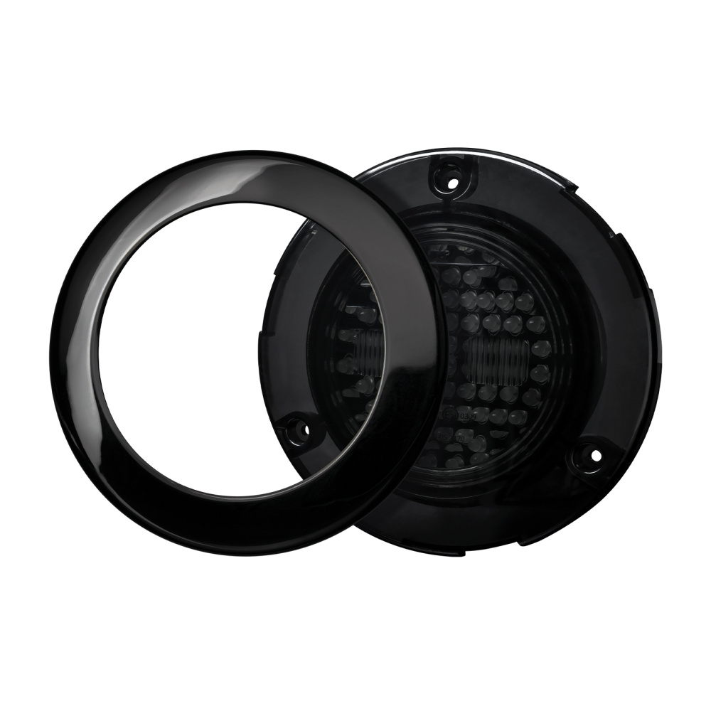 Strands Dark Knight Ize LED Takavalo/Vilkkukytkin Pyöreä