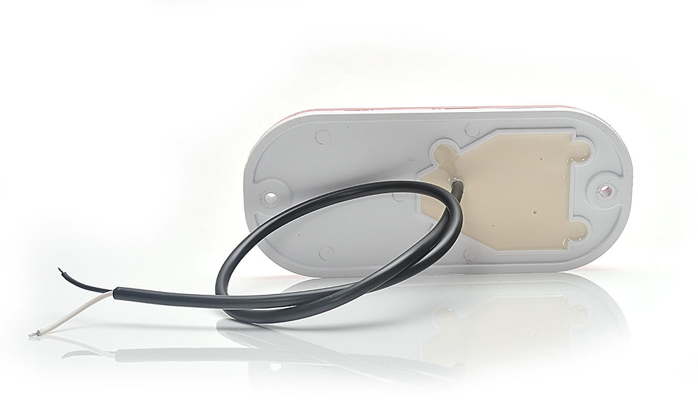 Strands sijaintivalo punainen 12-24V DC