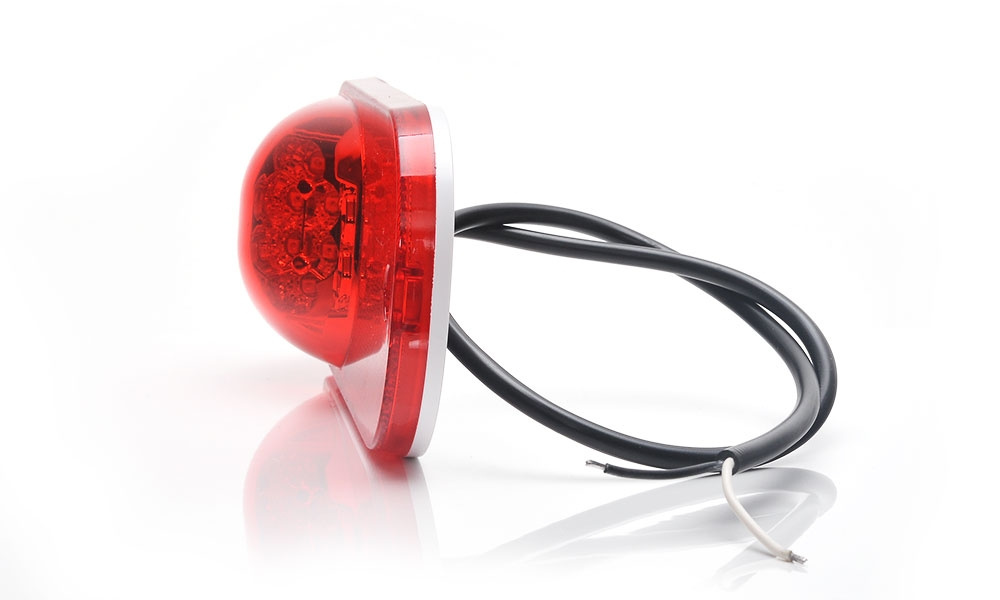 Strands sijaintivalo punainen 12-24V DC