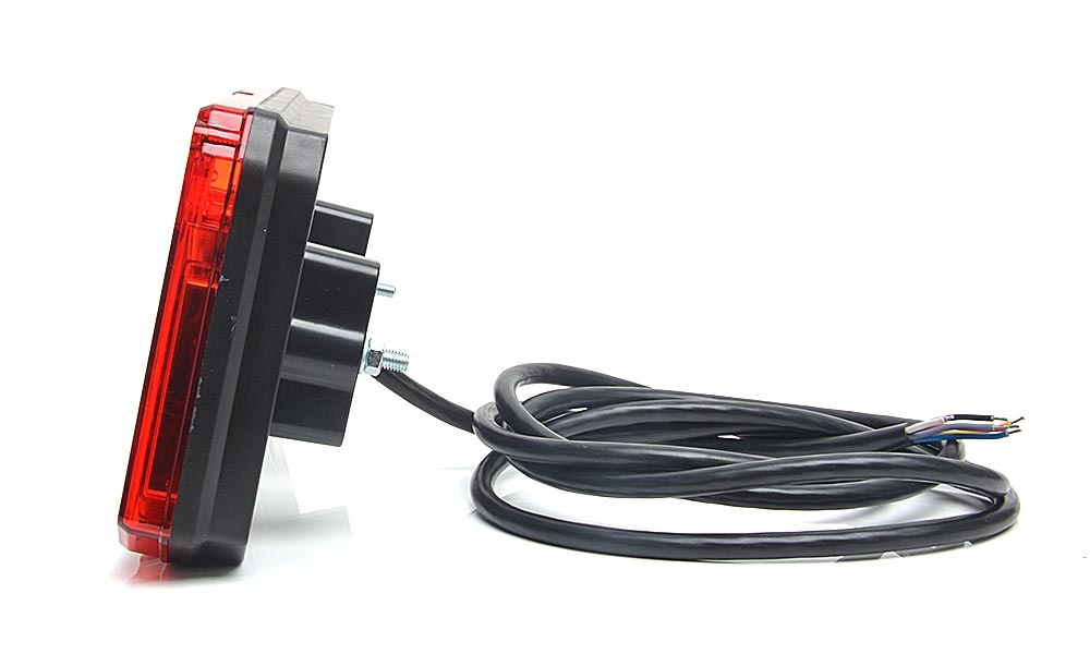 Strands Takolamppu 5 Kammiota LED Oikea,12-24V DC Takana, Jarru, Peruutus, Hämärä, Vilkku