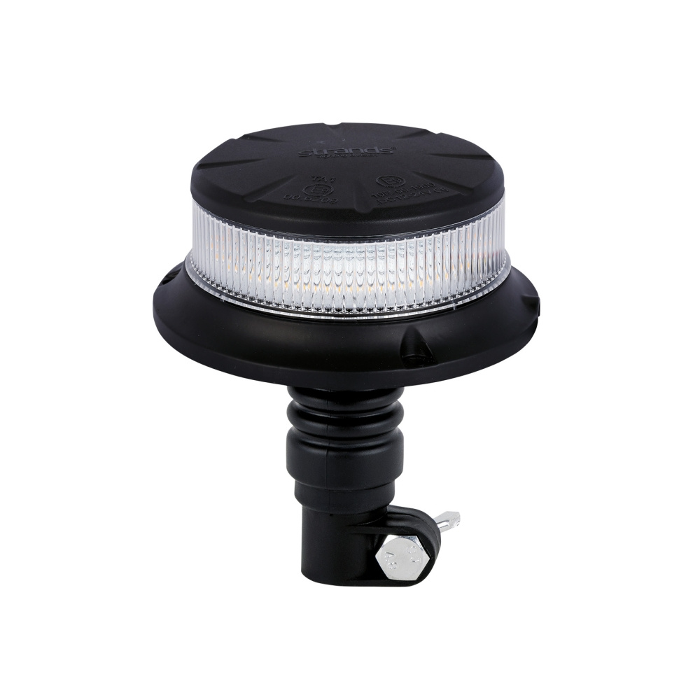 Strands pyörivä varoitusvalo oranssi LED/varastin kiinnitys