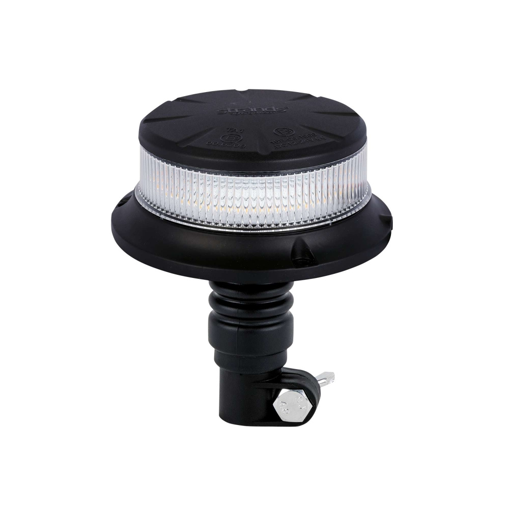 Strands pyörivä varoitusvalo oranssi LED/varastin kiinnitys